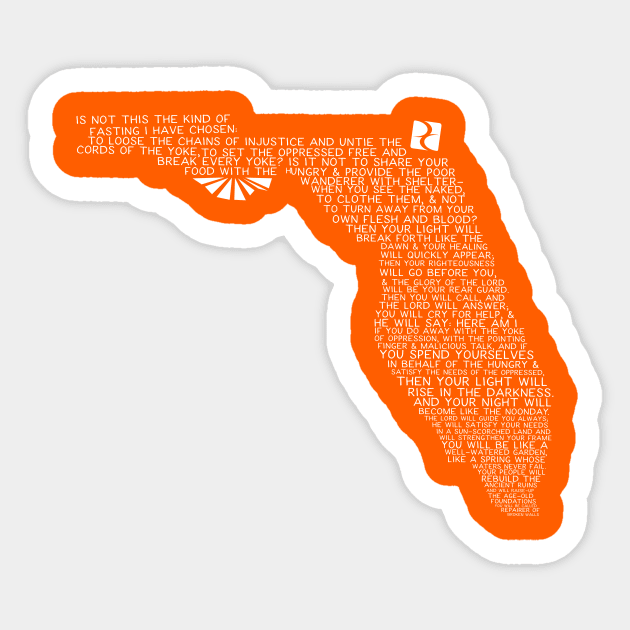 True Fasting Florida Sticker by DreamCenterLKLD